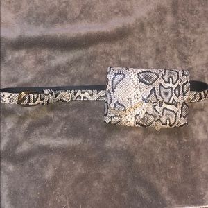 Snake print NASTY GAL Belt bag- one size
